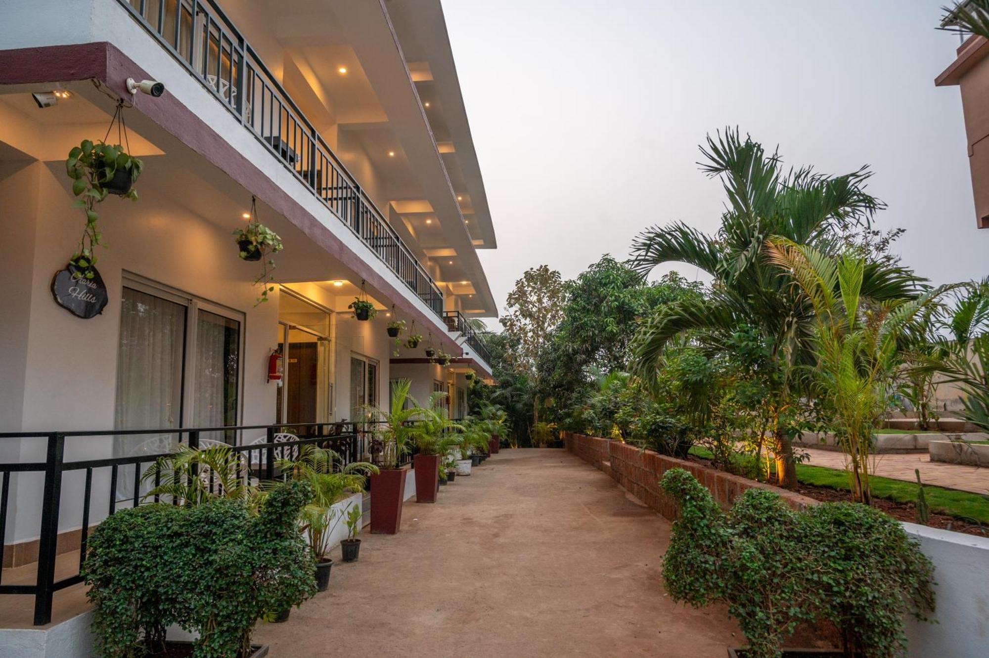 Hotel Aaria Hills Arambol Exterior foto