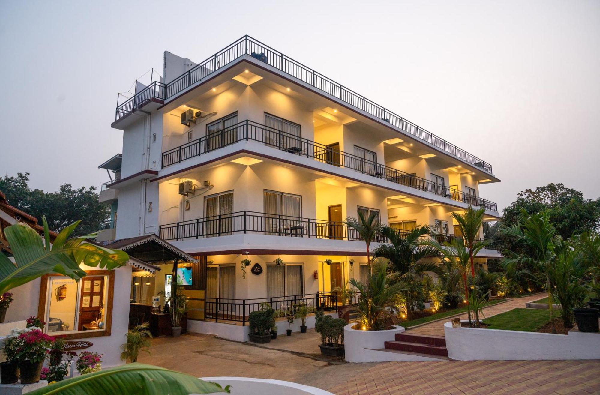 Hotel Aaria Hills Arambol Exterior foto