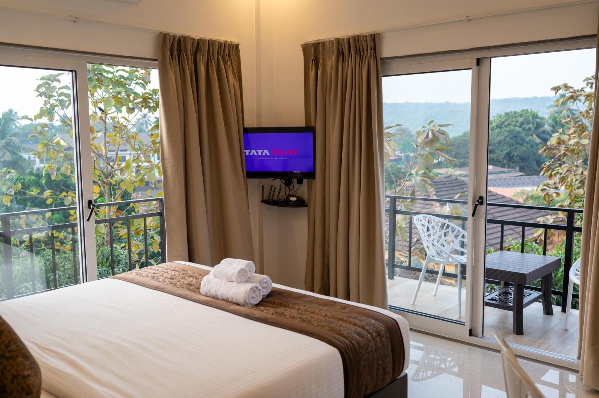 Hotel Aaria Hills Arambol Exterior foto