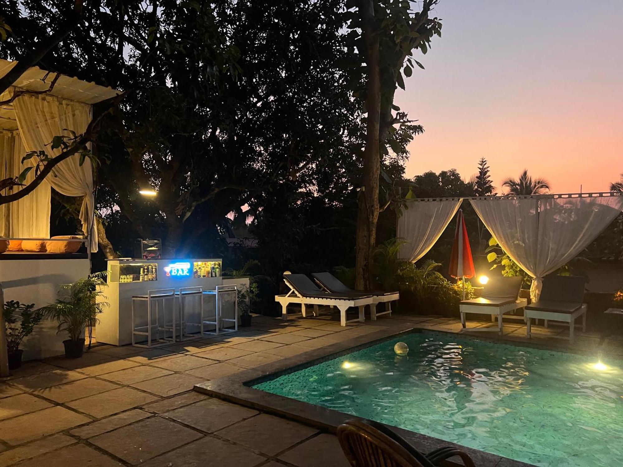 Hotel Aaria Hills Arambol Exterior foto
